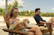 Meredith Hagner and Rob Delaney in a still from the show (Image via Apple TV+)